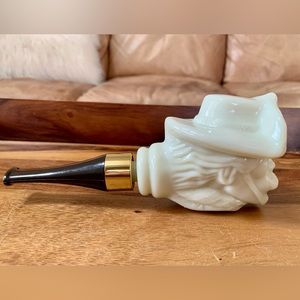 Vintage AVON Pony Express Rider Pipe Cologne Bottle